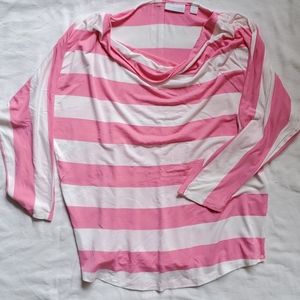 New York and Co.- Womens 3/4 sleeve Blouse Large